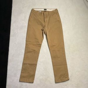 J.Crew khaki pants 29W 32L